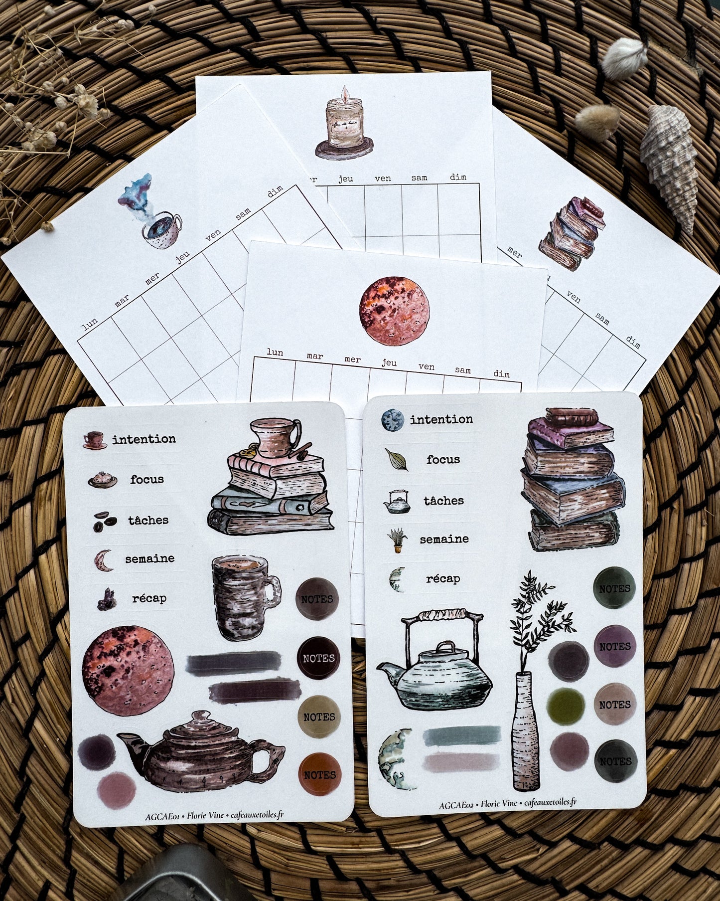 Café aux étoiles - assortiment calendrier
