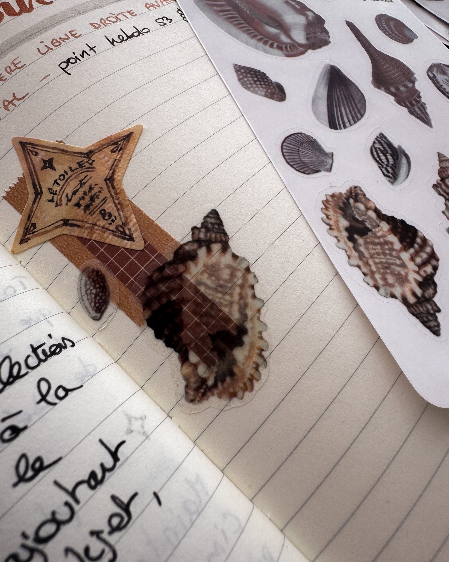 Océan vintage - planches adhésives