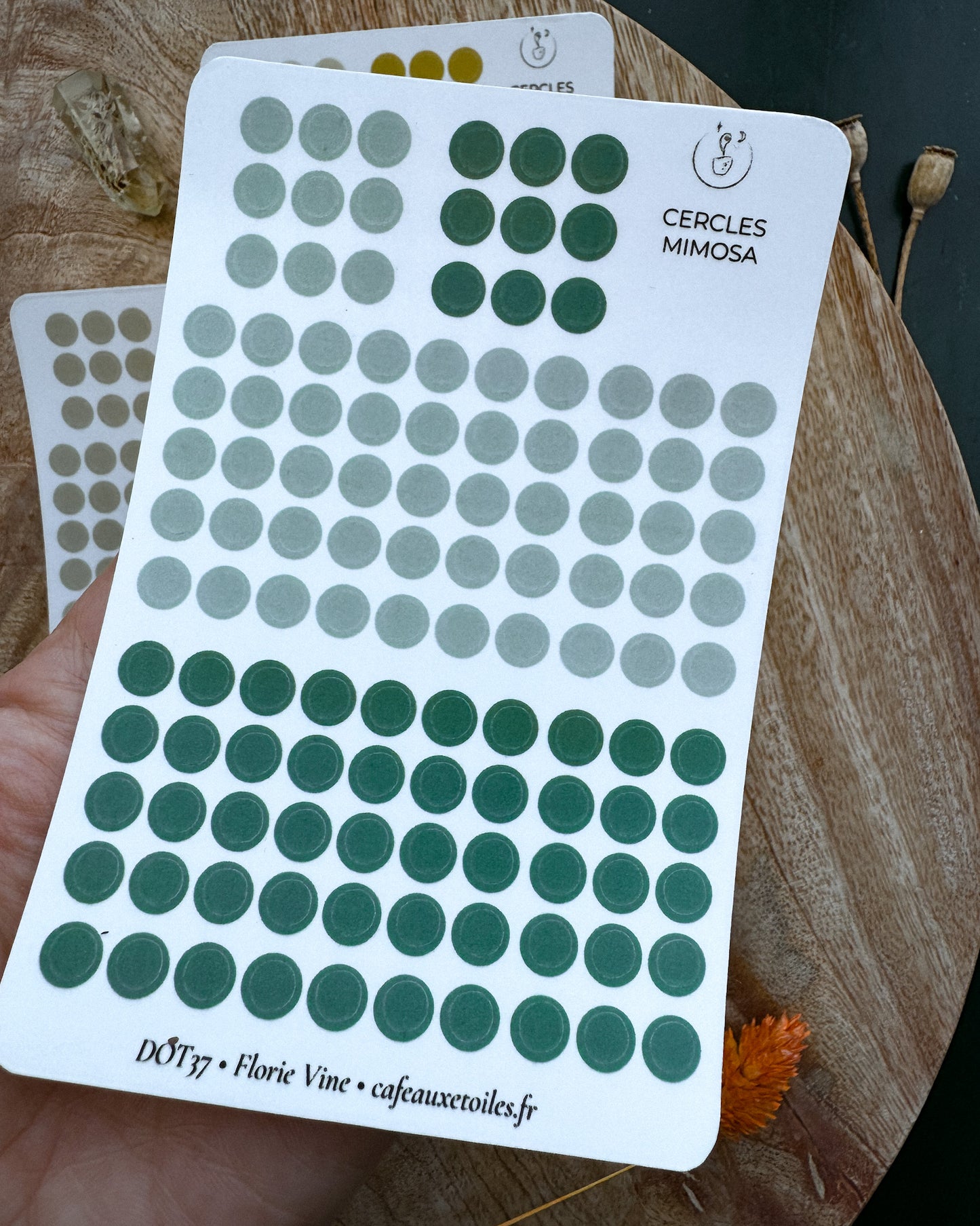 Couleur mimosa - assortiment agenda