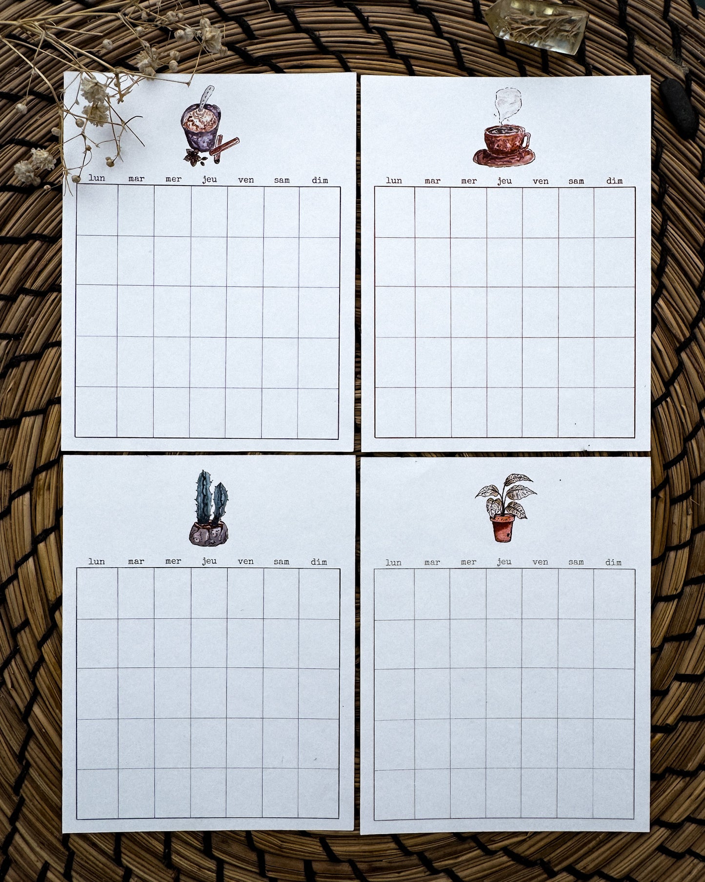 Bien chez soi - assortiment calendrier