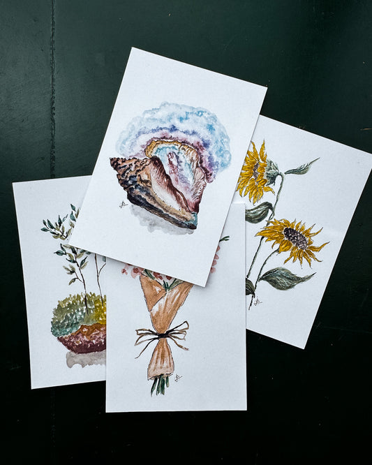 Ambiances estivales - mini-cartes